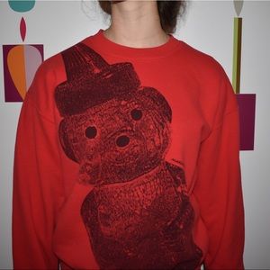 Red honey bear sweatshirt